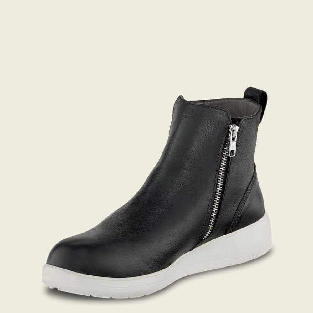 Red Wing 2030 Zero-G Cross Lite Safety Toe Shoe Side-Zip Boot‎ Women's 8.5 B NEW - Picture 2 of 11